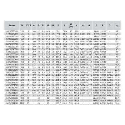 BISON Adapter Ø400 mm-DIN 55026-for centrerpatron med flange position DIN 6350-Kgl. 11 (8210-400-11A2 DIN-X)
